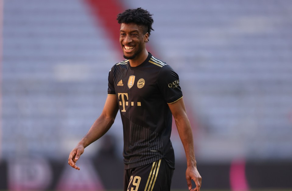 Manchester United had been eyeing up a move for Coman as an alternative to Jadon Sancho