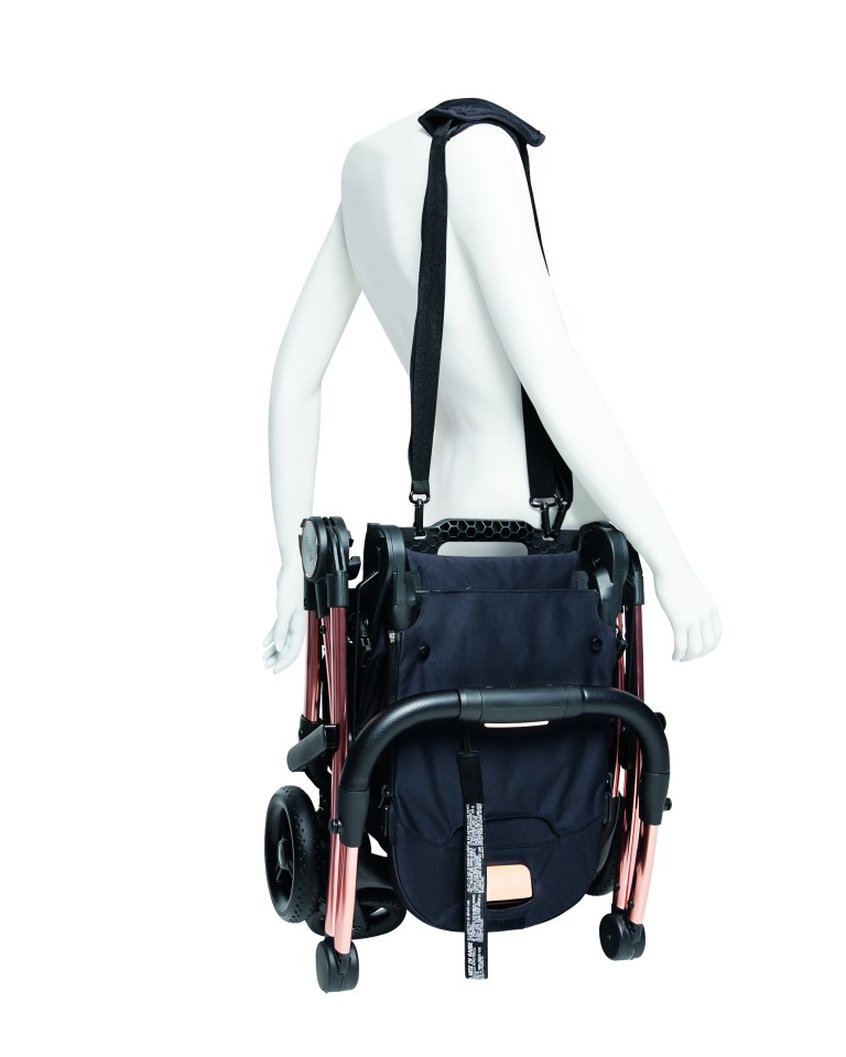 The Airo can be carried just like a handbag or backpack