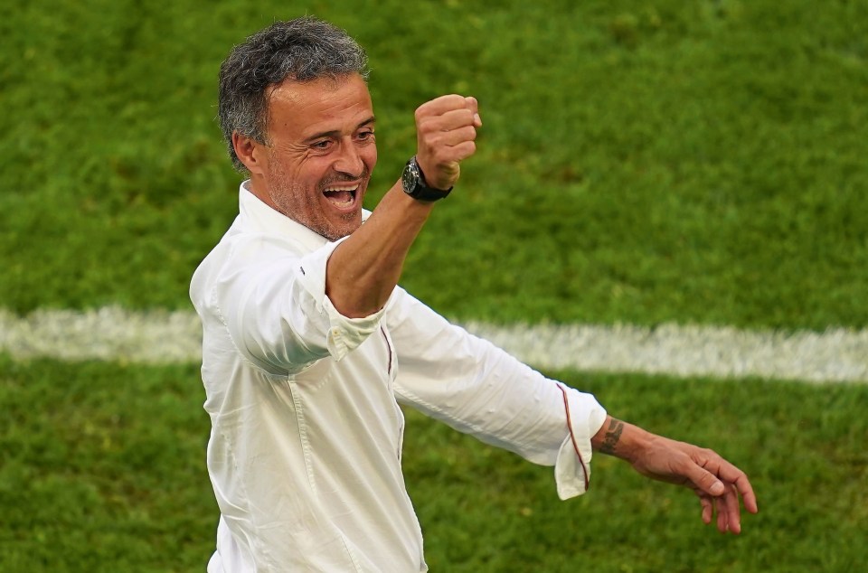 Luis Enrique’s players netted five against Croatia in the Euro’s last 16