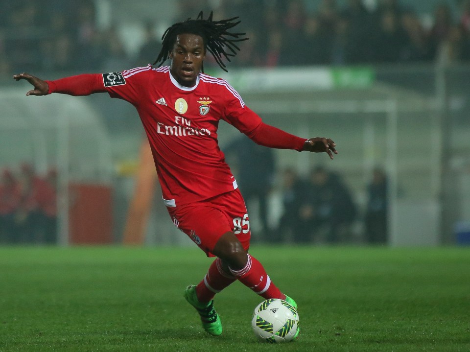 Sanches burst onto the scene at Benfica as an 18-year-old