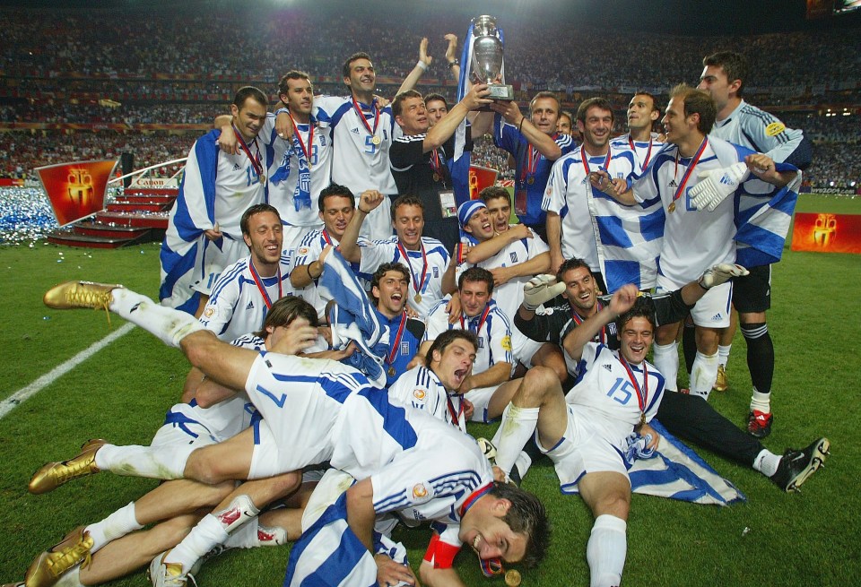 Greece shocked the world when they won Euro 2004