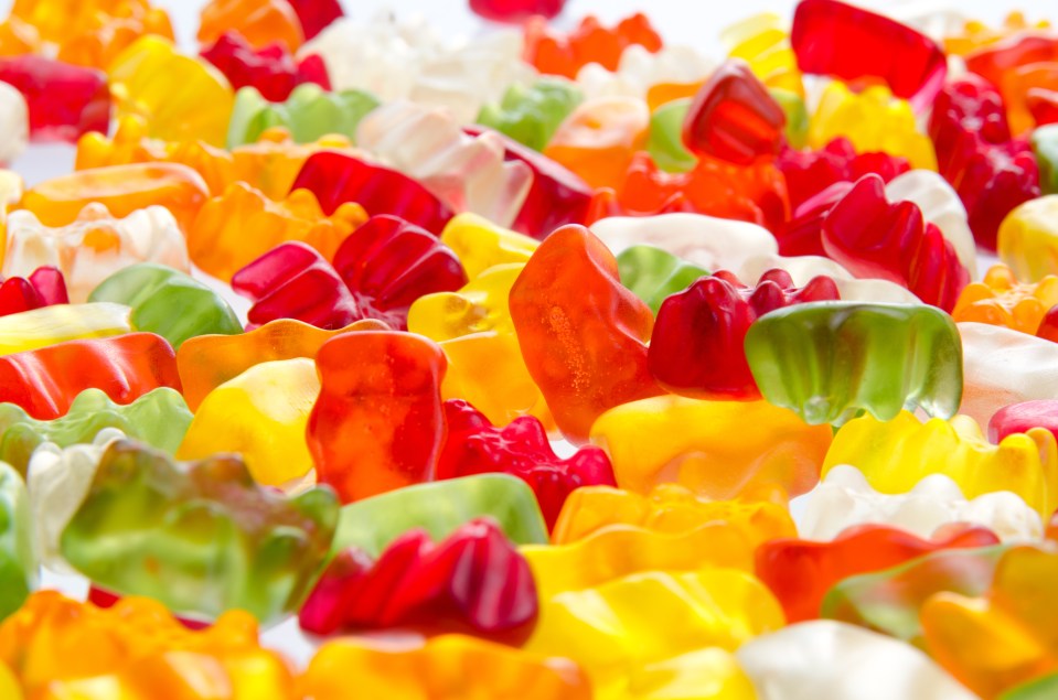 A teenager and a man were taken to hospital after consuming cannabis-laced jelly sweets