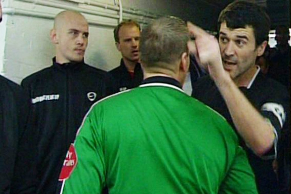 Roy Keane enjoyed a pre-game barmy with Patrick Vieira back in 2005