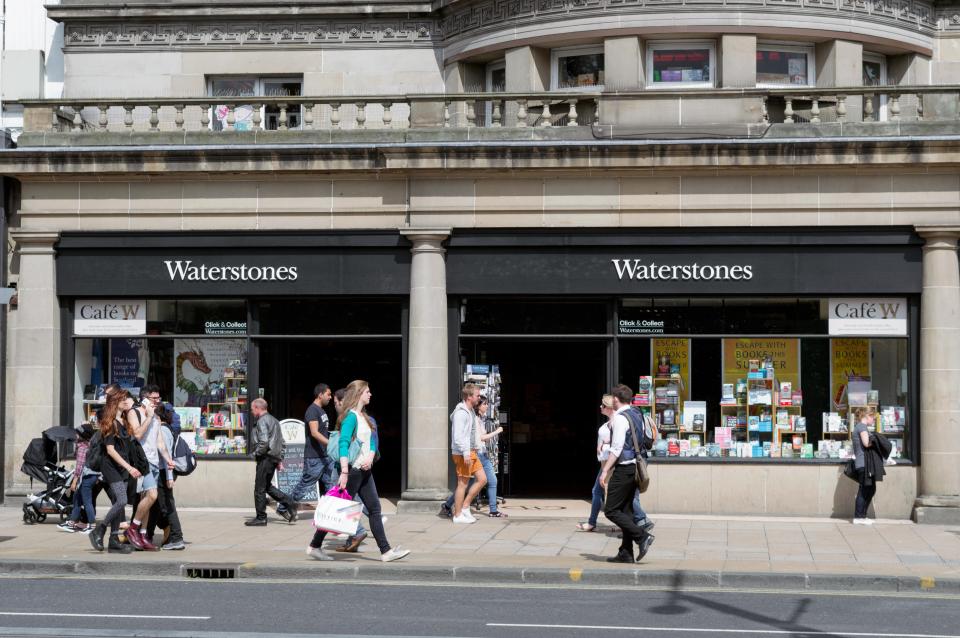 However, her publisher Penguin Random House is in a spat with Waterstones