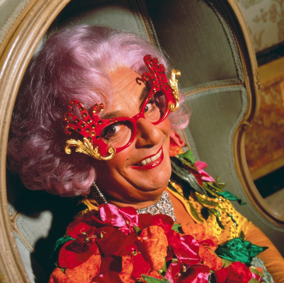 William explained that the pink and purple rinse trend leaves everyone looking like Dame Edna