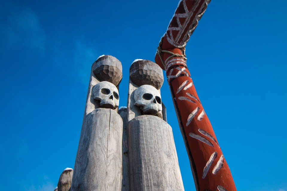 Known as 'Germany's Stonehenge', it's believed the landmark was home to sacrifice and torture