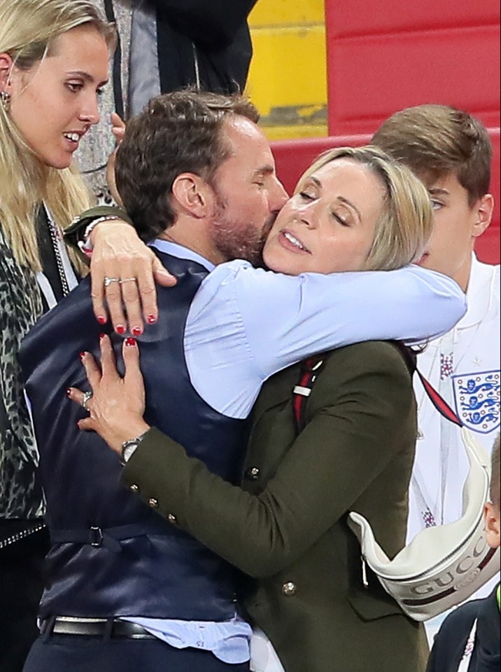 Gareth and Alison Southgate have been married for 23 years