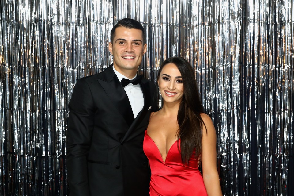 Granit Xhaka is married to Leonita