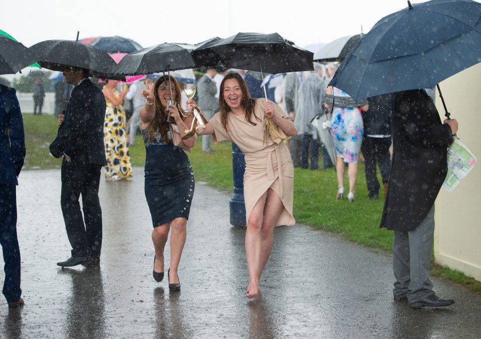 Racegoers should be prepared for some rain as Royal Ascot week goes on