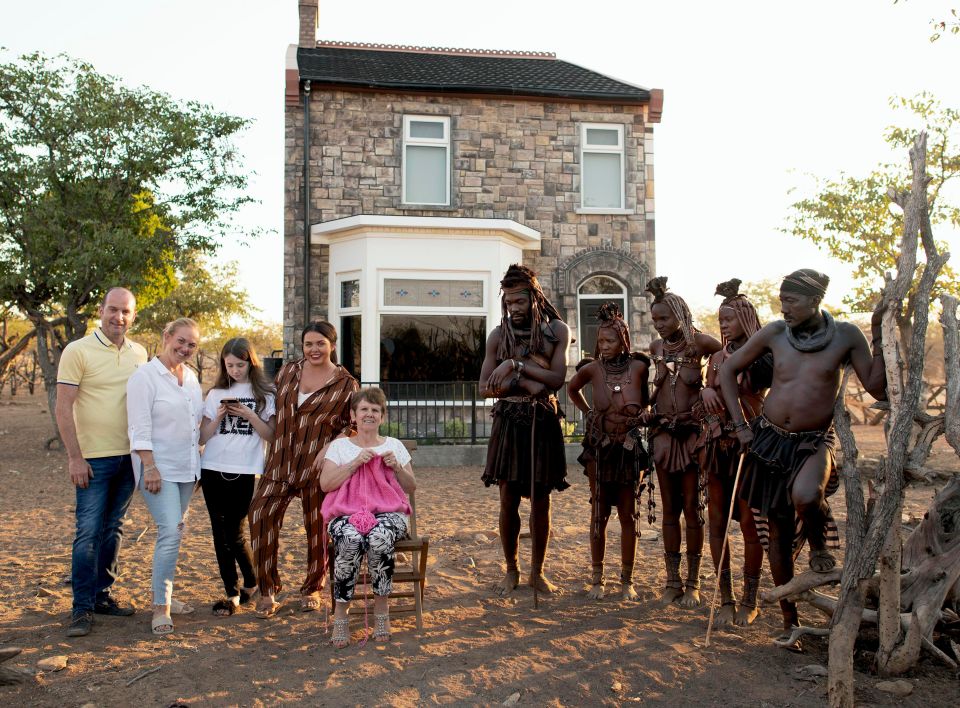 The family lived in Namibia for controversial Channel 4 show The Tribe Next Door