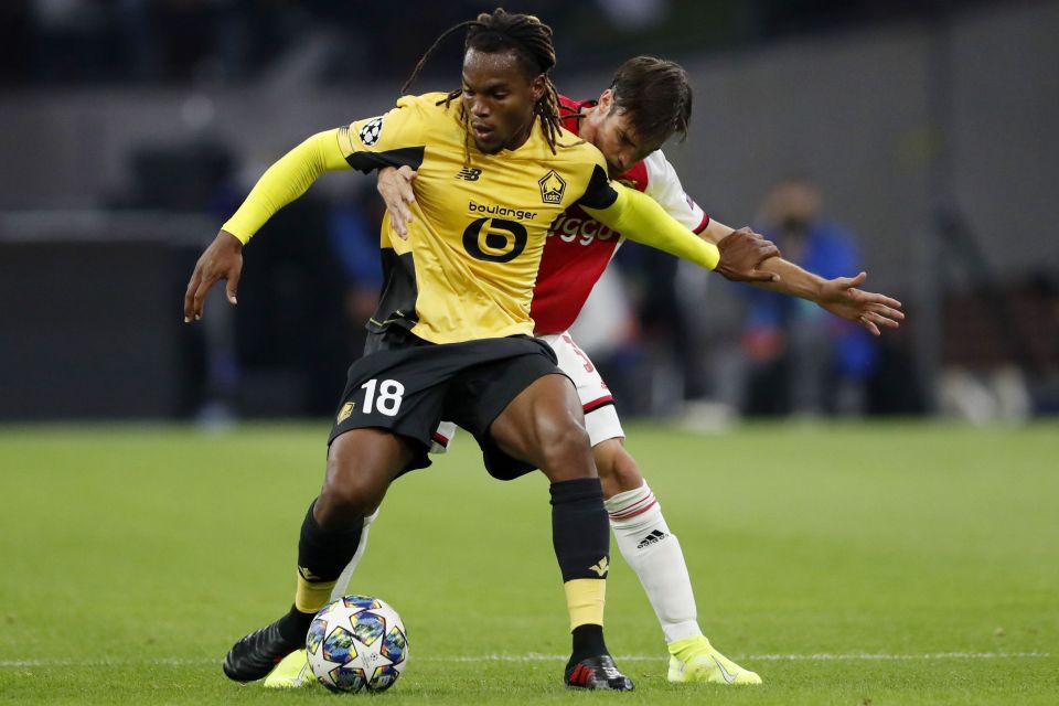 Sanches joined Lille in 2019