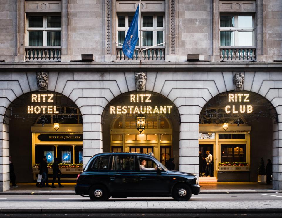 The Ritz has one of the fanciest breakfasts on the list