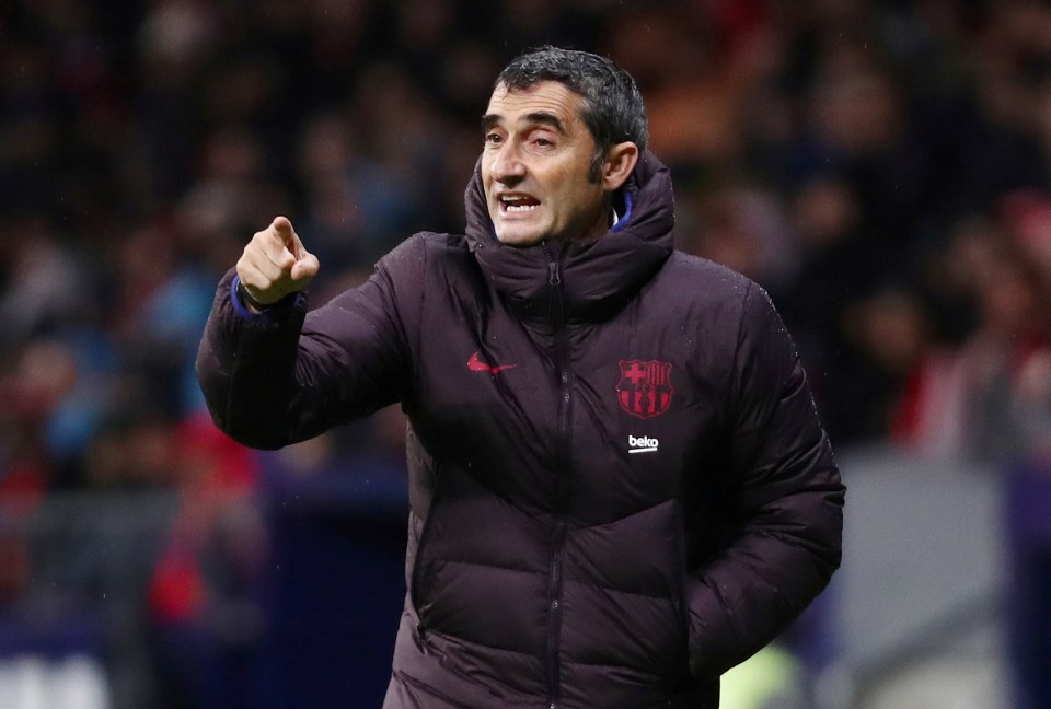 Ernesto Valverde has emerged as a contender