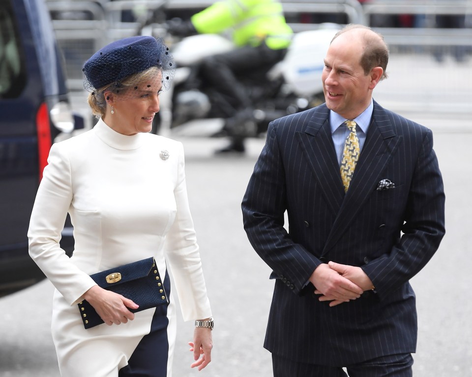 The couple are "flattered" to be part of the slimmed down monarchy