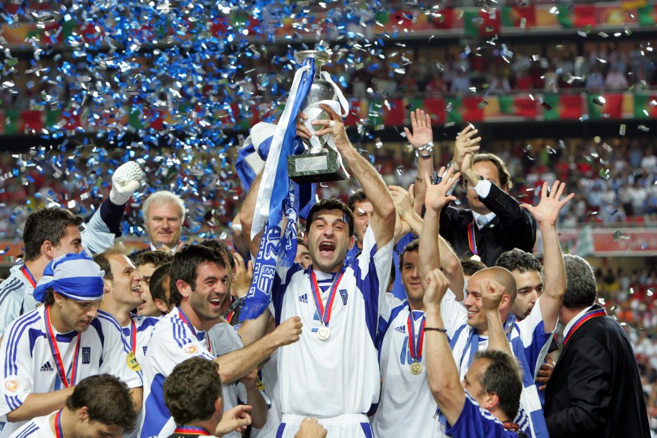 Greece defeated the likes of France, Czech Republic and Portugal twice in Euro 2004