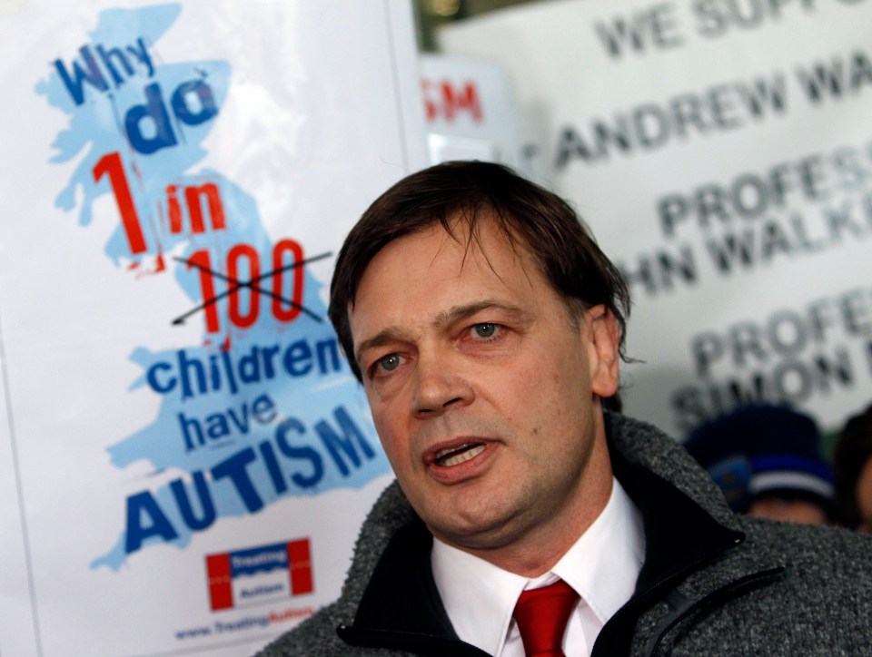 Andrew Wakefield published a fraudulent study linking autism with the MMR vaccine in the 1990s