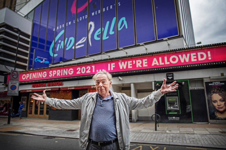 Andrew Lloyd Webber has said that he is determined to open his theatres on June 21