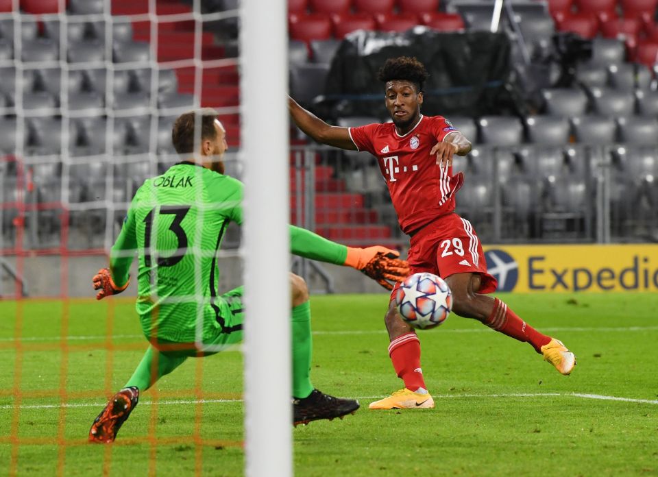 Bayern Munich winger Kingsley Coman will reportedly be staying at the Allianz Arena