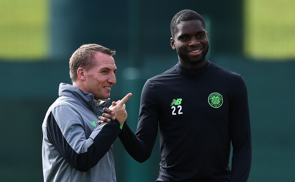 Odsonne Edouard worked with Brendan Rodgers at Celtic