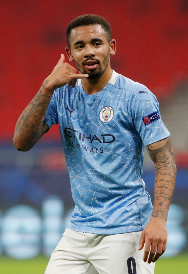 Man City star Gabriel Jesus has been touted as a possible replacement