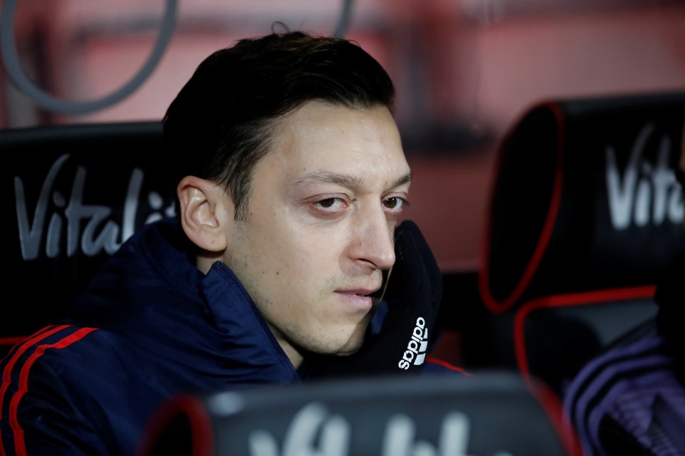 Ozil won't be appearing for the Germans as they go for glory at Euro 2020