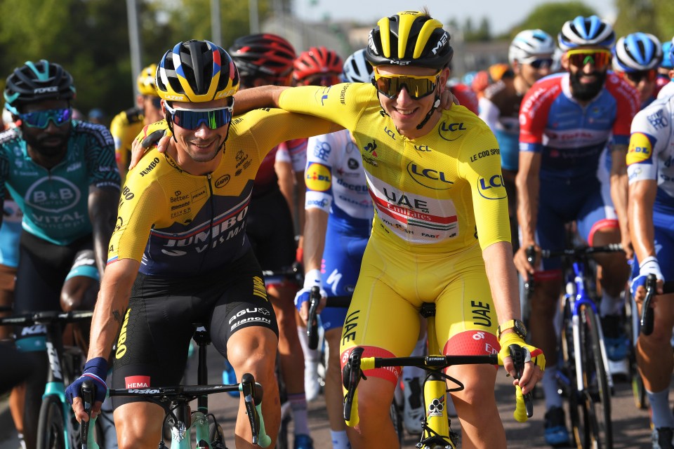 Tadej Pogacar won the Tour de France title in a shock result in 2020