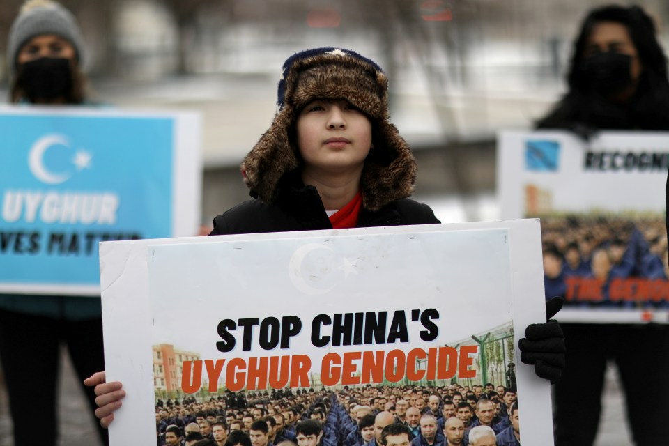 The Chinese government is brutal, dictatorial and violent - torturing and forcing its Uighur population into slave labour and they practise the same brutality on the Tibetans, Christians and other religious sects