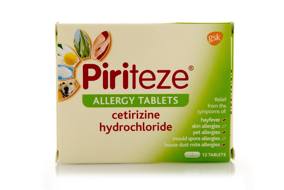 Antihistamine Piriteze can help to control hay fever symptoms