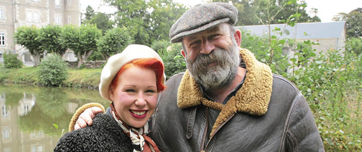 Dick Strawbridge and wife Angel Adoree have been renovating Château de la Motte-Husson in France since 2015