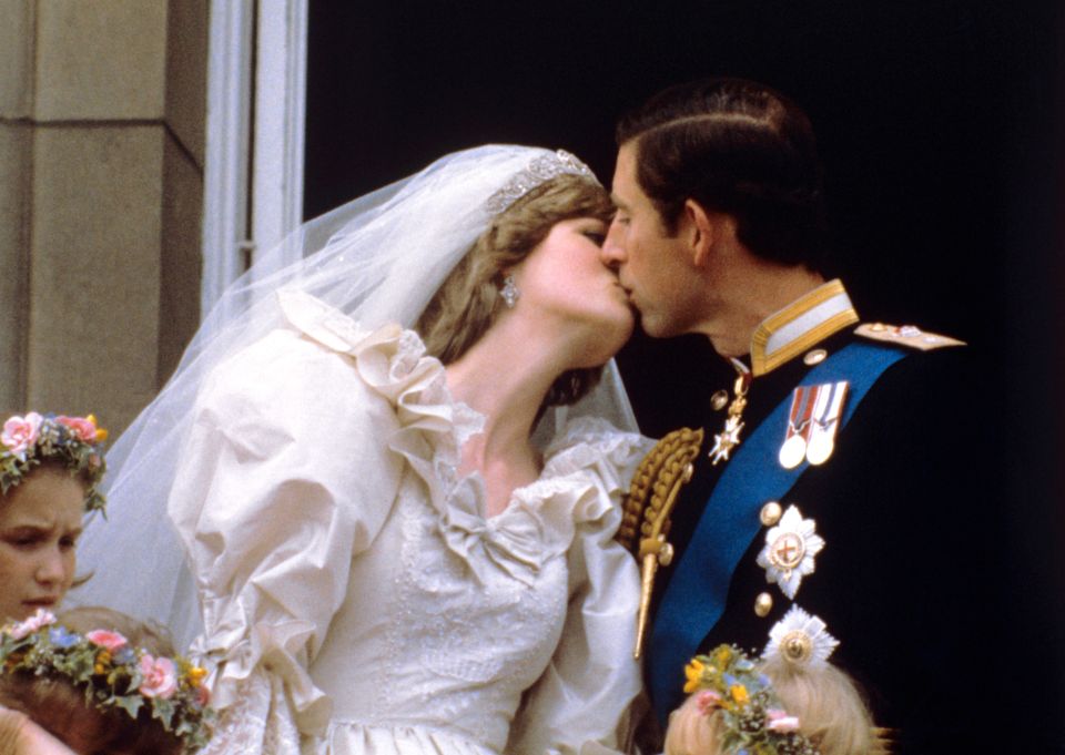 Diana wore the ivory gown to marry Charles in 1981