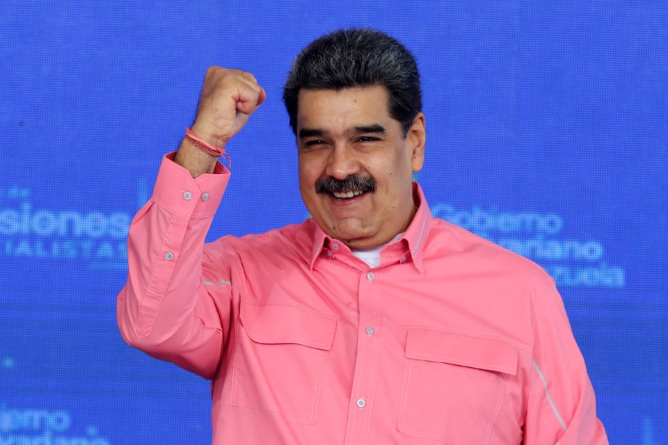 Venezuelan president Nicolas Maduro