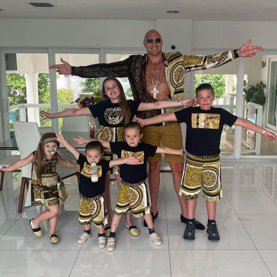 Tyson Fury already has five kids with his wife Paris