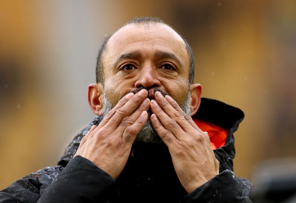 At the end of the campaign, Nuno bid an emotional farewell to the club who loved him