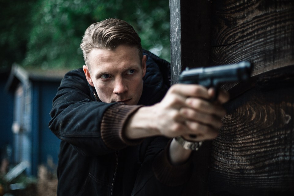 Patrick Gibson plays Christian in the crime drama