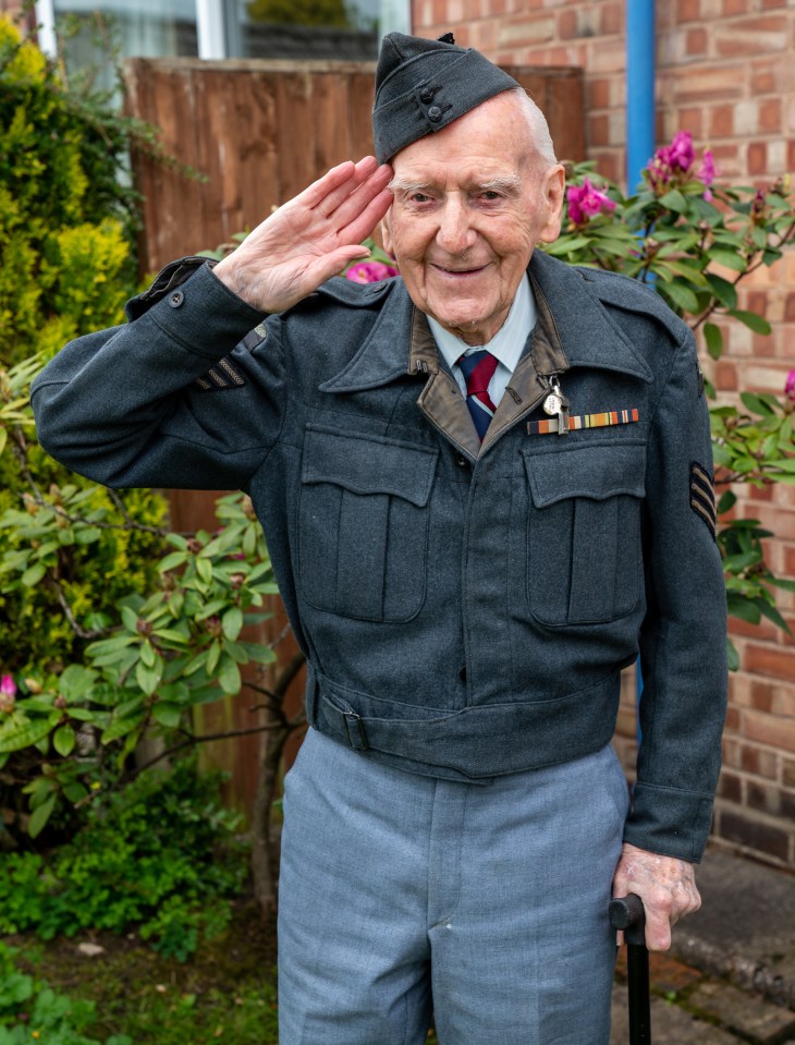 D-Day survivor Bernard Morgan says he hopes to live long enough to visit the memorial