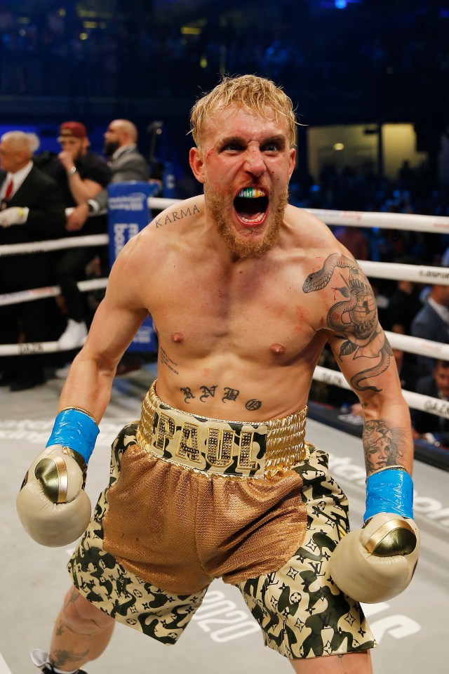 Jake Paul has been rowing with Tommy Fury online