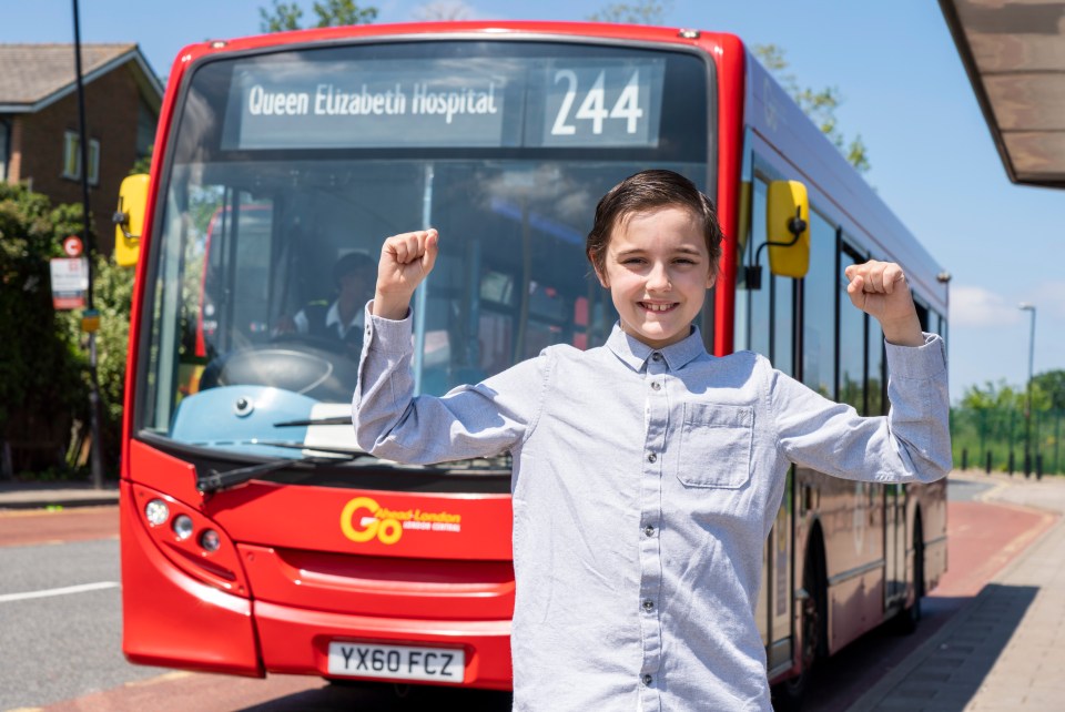 Bus-mad schoolboy Alfie Moynes can name the start and end stops of all ­London’s 700 routes