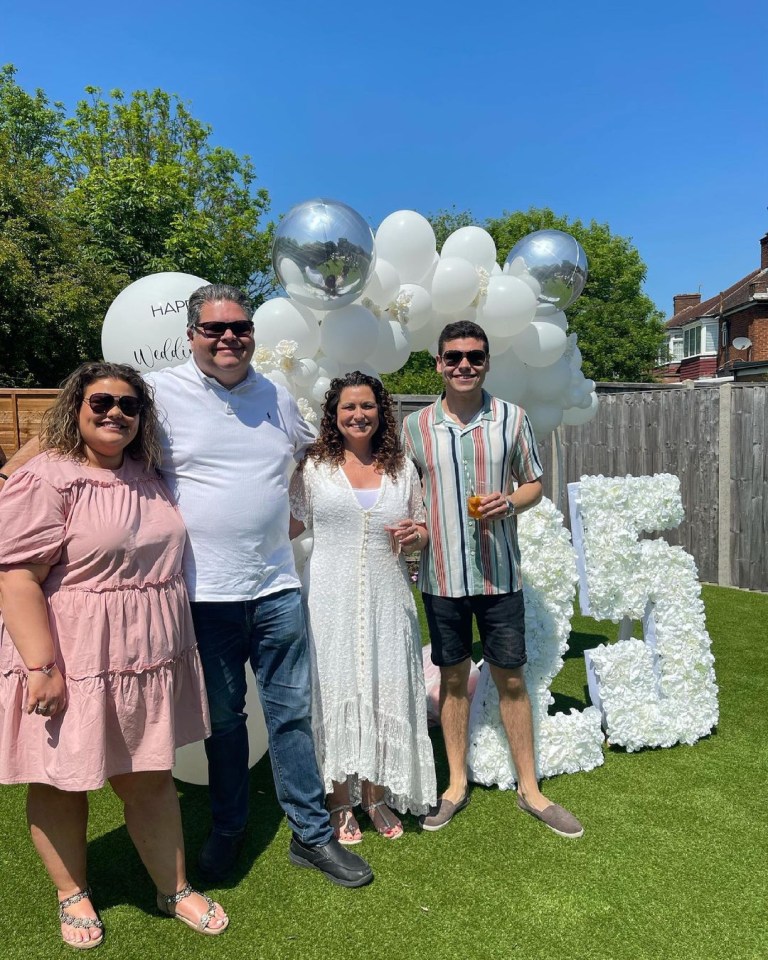 Gogglebox stars Amy and Josh Tapper threw a surprise party for their parents' 25th wedding anniversary