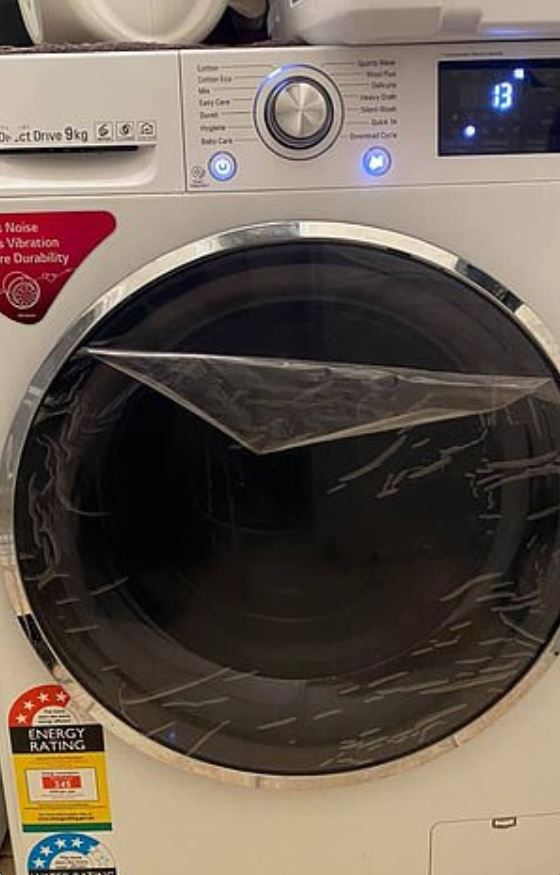 The Sydney woman said her machine was pretty new so was shocked by how dirty it actually was