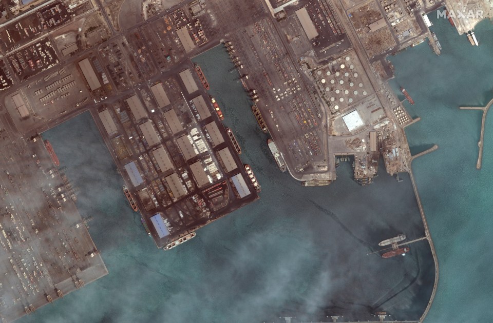 Satellite images from Planet Labs Inc. suggest the boats left a port at Bandar Abbas sometime after April  29