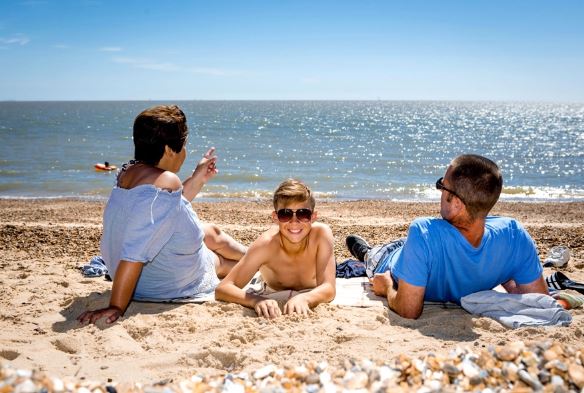 Soak up the sun at Suffolk Sands