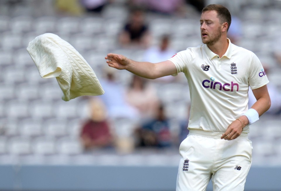 Ollie Robinson is not likely to feature for England's 12 white ball matches