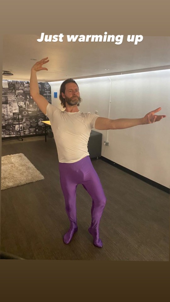 Howard Donald delighted fans with this revealing snap