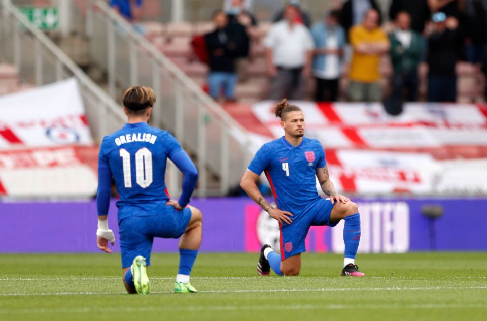 England will continue taking the knee throughout Euro 2020