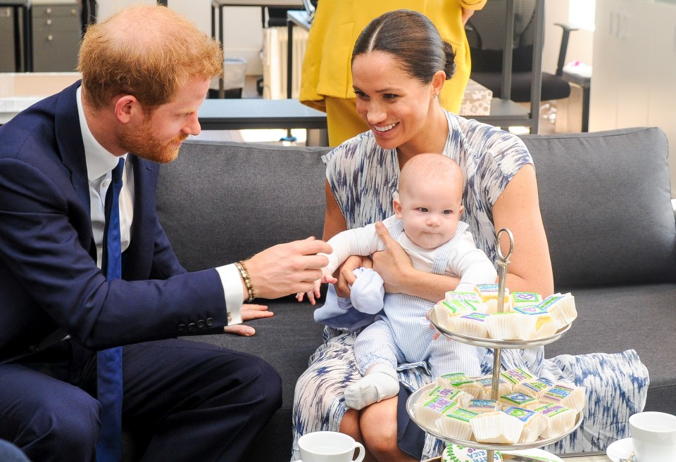 Meghan gave Harry a real bench from Archie for father's day last year