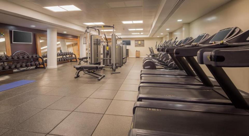 The gym will provide the perfect environment to keep up the fitness levels throughout the Euros