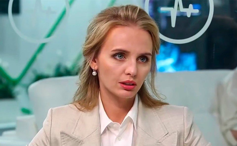 Maria often appears as a health expert on Russian state TV