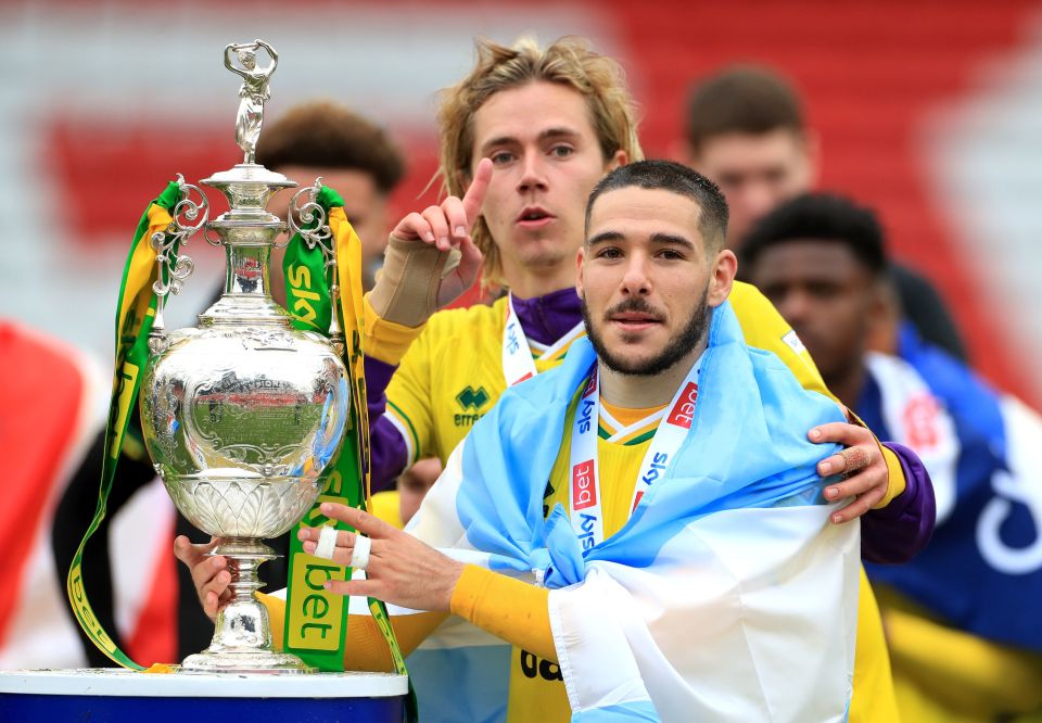 Buendia was named Norwich and Championship Player of the Season in 2020-21