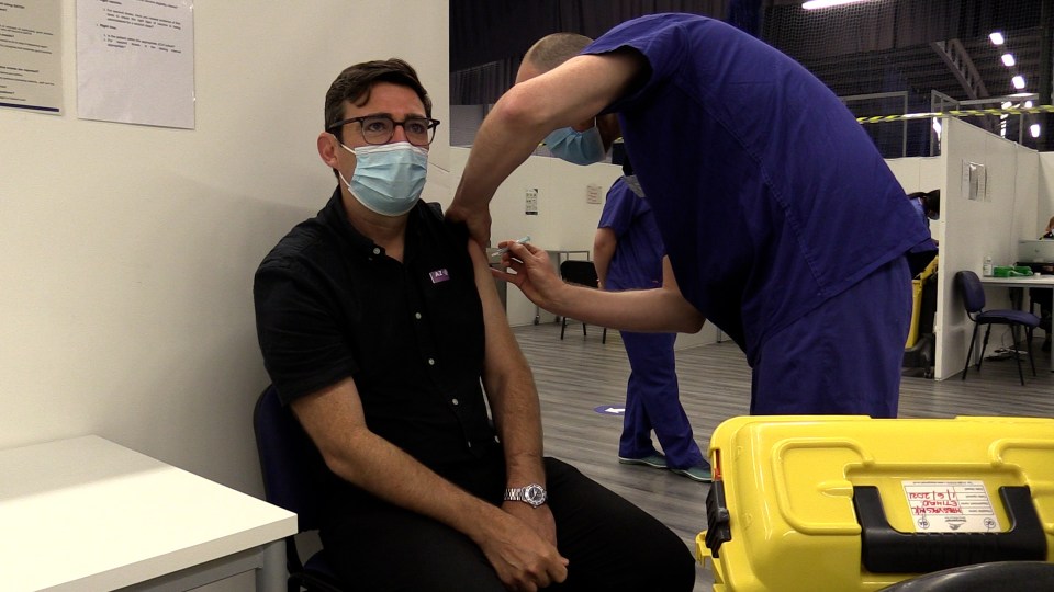 Manchester mayor Andy Burnham is calling for surge vaccinations in the city