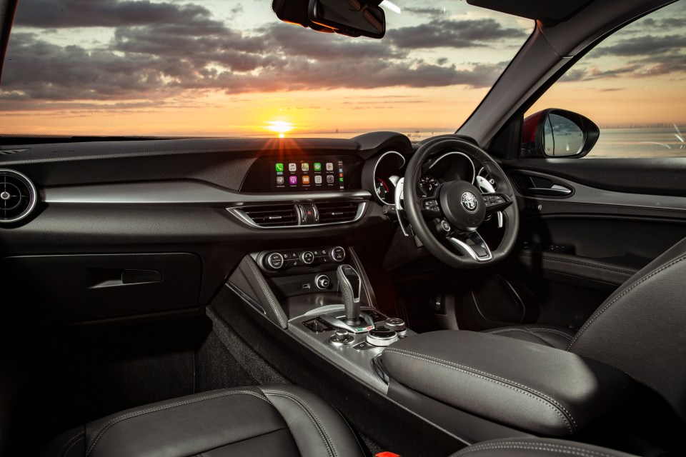 From the moment you climb aboard and press the start button on the steering wheel you know it’s something special